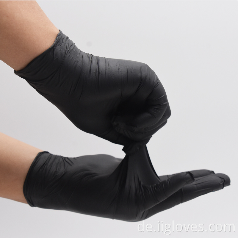Lebensmittel Catering Haushalte Einwegarbeit Handschuhe Nitril, Latex -Nitril -Prüfungshandschuhe